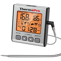  ThermoPro Grill Thermometer Bratenthermometer Fleischthermometer Hinterbeleuchtung 