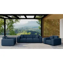 kaiser möbel MALIBU Loungeset blau