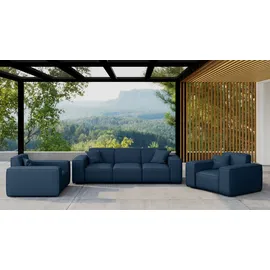 kaiser möbel MALIBU Loungeset blau