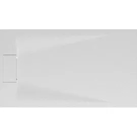 BREUER Duschwanne 'Lite Line' Steinoptik weiß 90 x 140 cm