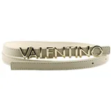 Valentino Damengürtel Polyurethan Beige/Gold 65
