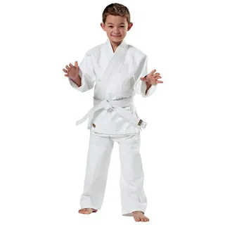 Kwon Kinder Kampfsportanzug Judo Randori Anzug, Weiß, 140 EU
