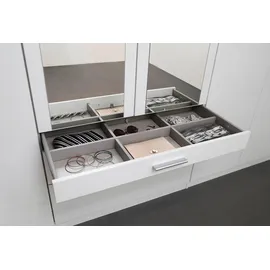 Rauch Kleiderschrank »Hildesheim« inkl. Passepartout und Schubkasten mit Inneneinteilung weiß, B:275cm H:231cm T:58cm, Holzwerkstoff, Schränke, Kleiderschrank,