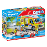 Playmobil City Life - Rettungswagen mit Licht und Sound (71202)