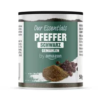 by Amazon Schwarzer Pfeffer gemahlen, 50g