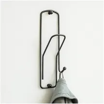 DanDiBo Ambiente Garderobenhaken Büroklammer 32 cm Grau