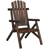 vidaXL Gartenstuhl 68x86x103 cm Massivholz Fichte