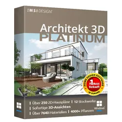 Architekt 3D 24 Platinum