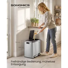Songmics 30 l Silber