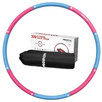 PROIRON Hula Hoop Reifen Erwachsene & Kinder, Hullahub Reifen, 1,2/1,8kg Gewichten und 73-98cm Schaumstoff, einstellbar Hula Hoop Reifen