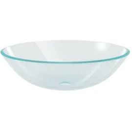 vidaXL Waschtisch Waschbecken Einhandmischer Weiß