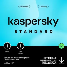 Kaspersky Lab Kaspersky Standard 2025 1 Gerät 1 Jahr DE Win