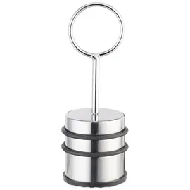 Relaxdays Türstopper Silber 21 cm