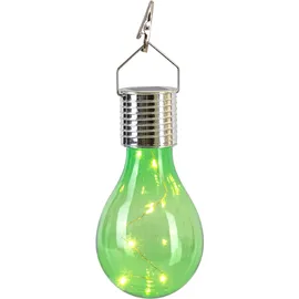 casativo-lighting Solar LED Lampe in Glühbirnen Form 8er Set Ø 7,5 x H 15 cm bunt