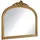 vente-unique Wandspiegel Eyob 107 x 90 cm Goldfarben