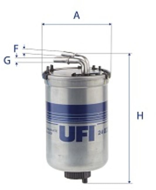 Filtre à carburant UFI 24.022.00