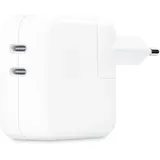 Apple USB-C Power Adapter Dual USB-Netzteil [USB-C], 35W (MW2K3ZM/A)