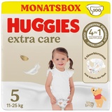 HUGGIES Babywindeln Extra Care mit Disney-Design Größe 5, 100 Windeln (2x50)