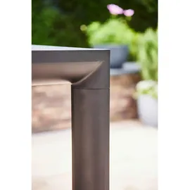 Siena Garden Silva Gartentisch 180 x 100 x 74 cm Anthrazit/Wood grey