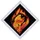 Riolis Kreuzstich Stickpackung "Flammender Phönix", Zählmuster, 20x20cm