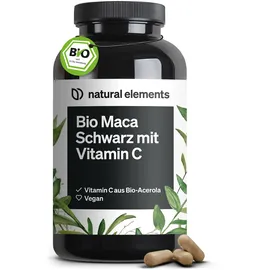 Natural Elements Bio Maca Schwarz Kapseln 180 St.