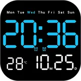 Multifunktionale Elektronische Led-wanduhr, Doppelt Verwendbar (hängend/auf Dem Tisch)