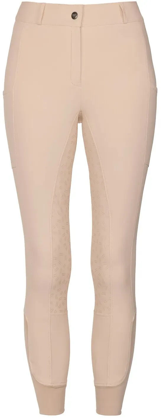 RIDE now Grip-Vollbesatz-Reithose desert 38