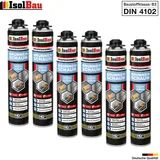 Brunnenschaum 6 x 750ml Bauschaum Montageschaum Pistolenschaum IsolBau