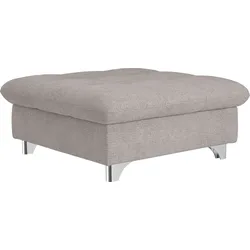 Hocker COTTA "Gemini", grau (elephant), Struktur fein, Hocker