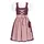 Nübler Kinderdirndl 3-teilig Nabilia in Weinrot | Gr.: 164