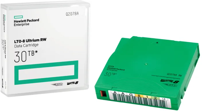 HP HPE Non Custom Labeled Library Pack - Storage Library Cartridge Magazine