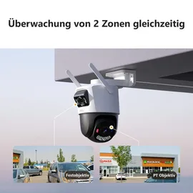 Imou Cruiser Dual 2 Pro 4+4 MP Weiß