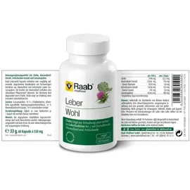 Raab Vitalfood Leberwohl Kapseln 60 St.