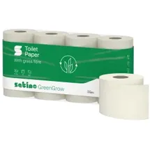 BlackSatino Toilettenpapier GreenGrow 3-lagig 8 Stück