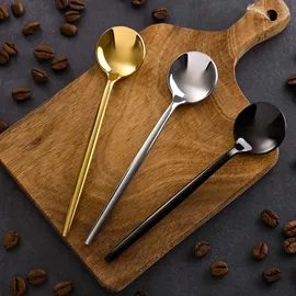 Gräwe Kaffeelöffel Provence, schwarz, Edelstahl, , 13 cm