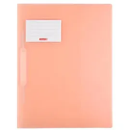 Brunnen Schnellhefter FACT! Kunststoff rosa pastell transluzent DIN A4, 1 St.