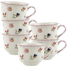 Villeroy & Boch Petite Fleur Frühstückstasse 6-tlg. weiß
