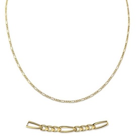 Firetti Collierkettchen »Schmuck Geschenk Gold 333 Halsschmuck Halskette Goldkette Figarokette«, Made in Germany