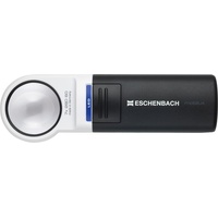 Eschenbach 151110 Handlupe mit LED-Beleuchtung Vergrößerungsfaktor: 10 x Linsengröße: (Ø) 35mm