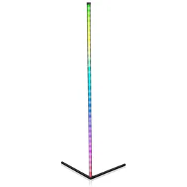 Grundig LED-Eckstehleuchte 140 cm schwarz