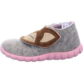 Fischer Markenschuh Klett-Hausstiefel Rosa 24