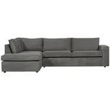 Livetastic Ecksofa Thomas Dunkelgrau