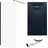 bad land SET Duschwanne 90x170 Rechteck Schwarz + Walk-In Dusche 140x195 Transparentes Glas