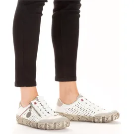 Rieker L0355 Damen Weit Weiß 37