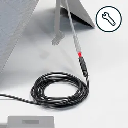 Kabel Ersatzteil für Solarpanel 50 W EINHEITSFARBE No Size