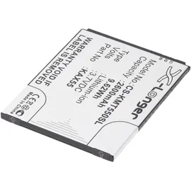 Cameron Sino Akku passend für Kazam Trooper X5.5, KAX55-BKBAK007752 3,7 Volt 2600mAh