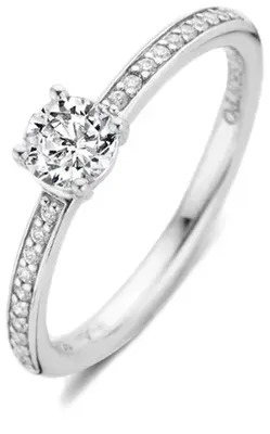 TI SENTO - RING - Pavé - silber