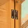 PawHut Kaninchenstall mit herausnehmbarer Bodenwanne und Rampe 141 x 60 x 86 cm orange