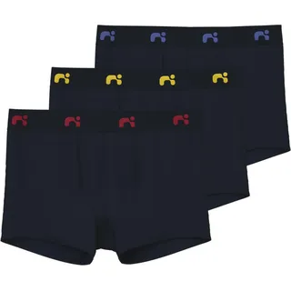 NAME IT Jungen Nkmboxer 3p Noos Unterhose, Schwarz, 122 EU