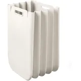 Guzzini - Home, ECO PACKLY Abfallsammler - Milchweiß, 30x25xh45 cm (open)|30x5xh45 cm (closed)|Capacity 25 lt - 196400156